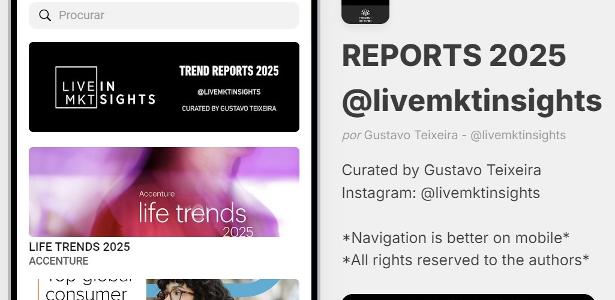 App reúne quase 50 relatórios com tendências de marketing para 2025
