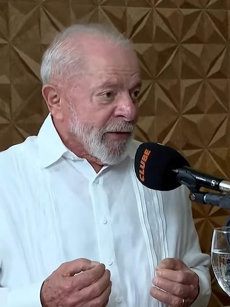 Presidente Lula em entrevista à Rádio Clube do Pará