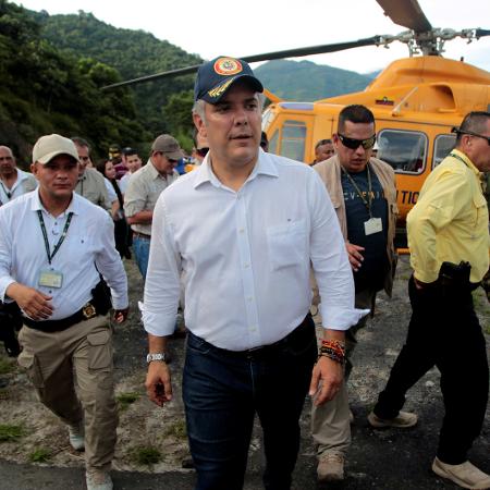 Para Duque, crise na Venezuela deve ser resolvida por meio de pressão diplomática - Fredy Builes/Reuters