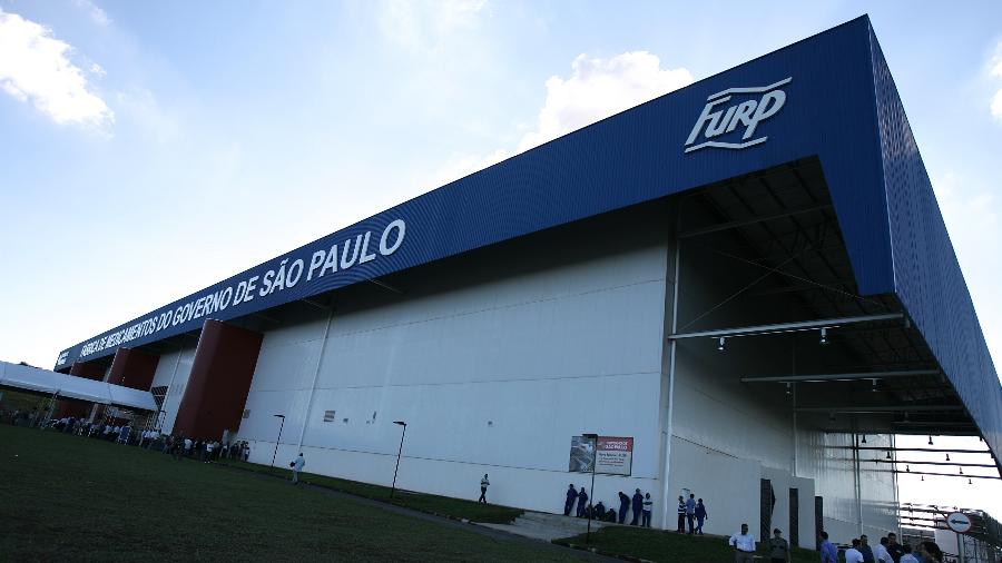 29.jun.2019 - Fachada da fábrica de medicamentos Furp em Americo Brasiliense (SP) - Silva Junior/ Folha Imagem Folha Ribeirão 