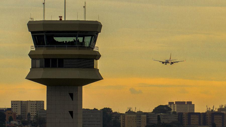 Imagem de Congonhas; suspeita é que áreas internas do aeroporto paulistano e do Santos Dumont (Rio de Janeiro) eram subavaliadas em licitações - Enilton Kirchhof / Força Aérea