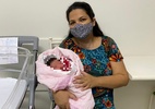 Grávida que ficou 52 dias internada com covid-19 dá à luz bebê saudável - Hospital Austa/Divulgação