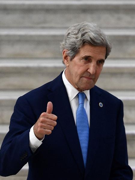 John Kerry, enviado especial de Washington sobre o clima - Filippo Monteforte/AFP