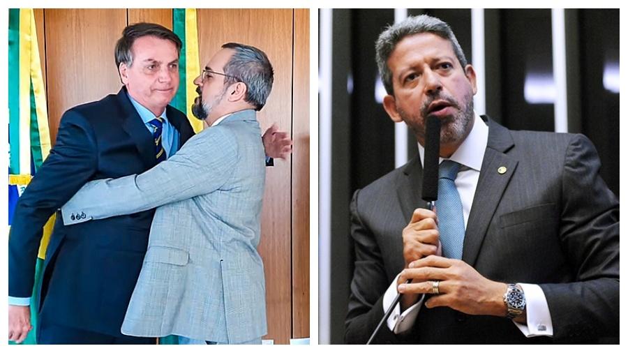 Abraham Weintraub ironizou amizade entre Jair Bolsonaro e Arthur Lira - Reprodução