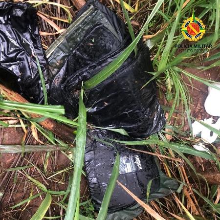PM-DF encontrou artefatos explosivos em Gama, no Distrito Federal - Divulgação/PMDF