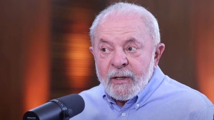 25.07.23 - Lula (PT) durante "Conversa com o Presidente" - Reprodução