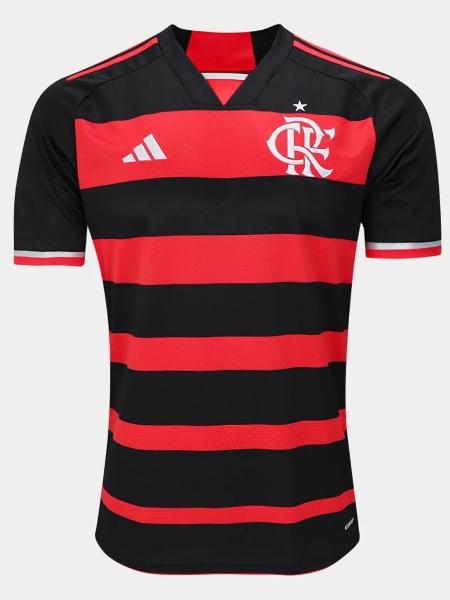 Camisa 1 do Flamengo para a temporada 2024/25