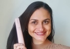 Testamos a chapinha da Viih Tube: 'alisa bem os fios e ajusta temperatura' (Foto: Juliana Almirante)