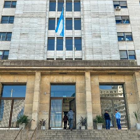 Tribunal em Buenos Aires onde será julgado o pedido de extradição de condenados pelo 8/1 presos na Argentina Tribunal em Buenos Aires onde será julgado o pedido de extradição de condenados pelo 8/1 presos na Argentina