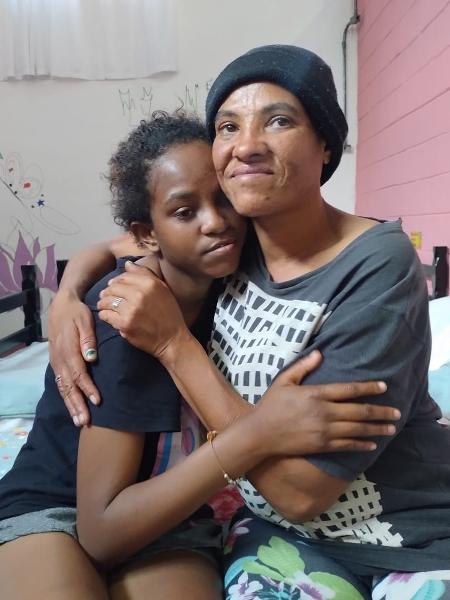 A última vez que Cristinae viu a Vitória, a menina tinha apenas três anos A última vez que Cristinae viu a Vitória, a menina tinha apenas três anos