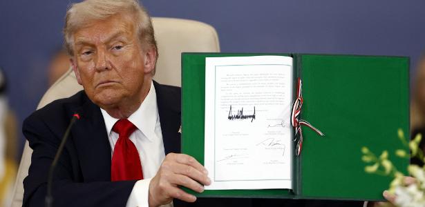 Trump sanciona acordo para encerrar mais longo shutdown da história dos EUA