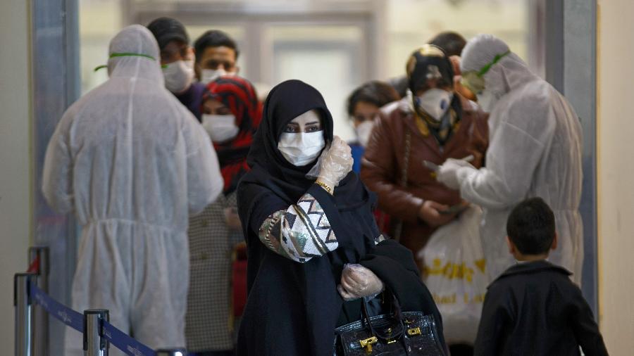País tem mais de 315 mil infectados por covid-19 e é o mais afetado pela pandemia no Oriente Médio - Haidar Hamdani/AFP