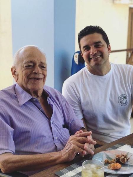 Ex-governador de Alagoas, Guilherme Palmeira e seu filho prefeito de Maceió, Rui Palmeira - Reprodução/Instagram/Rui Palmeira