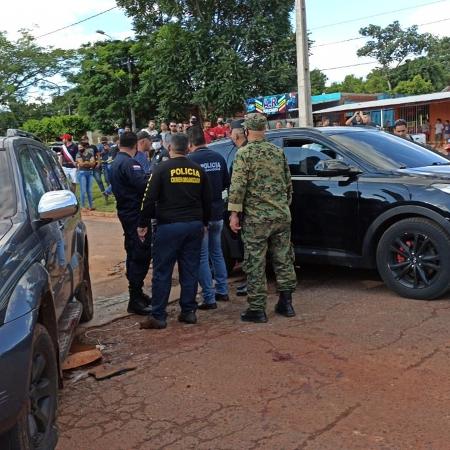 Atentado contra foragido ocorreu em Pedro Juan Caballero, no Paraguai - Nelson Candia/Pedrojuaninos Online - Nelson Candia/Pedrojuaninos Online