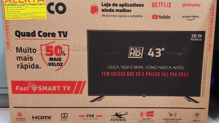 Furtos em fevereiro | Arrependido, ladrão compra televisor de R$ 2 mil para vítima em MS