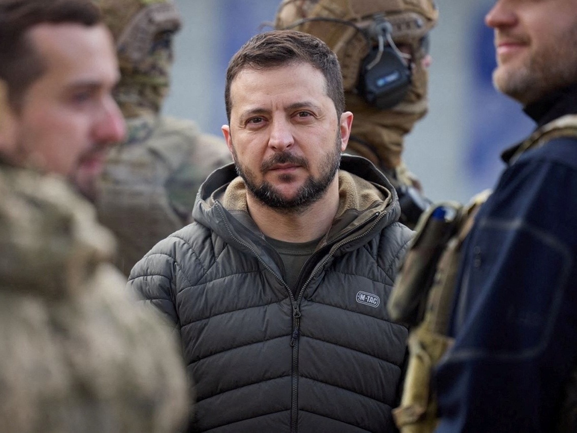 Ucr&acirc;nia: Zelensky &eacute; a personalidade do ano da revista Financial Times