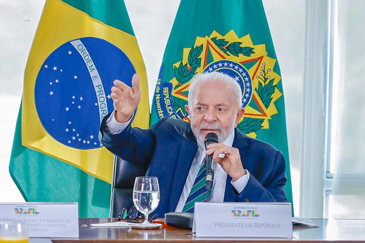 16.09.24 - O presidente Lula (PT) fala em reunião ministerial sobre queimadas