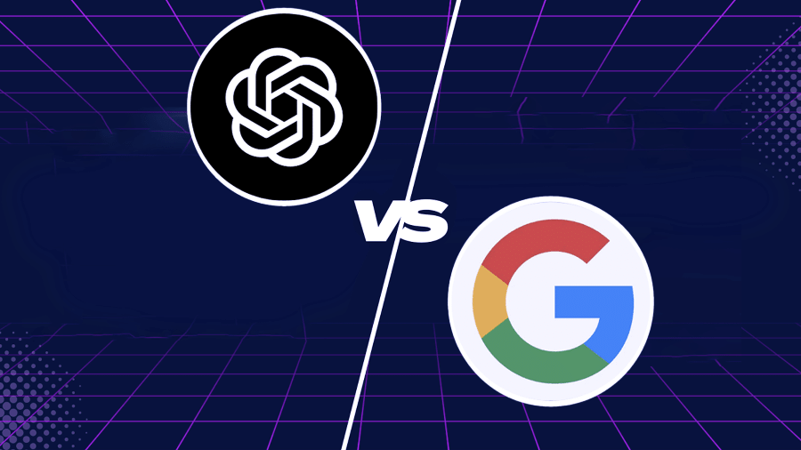 ChatGPT versus Google ChatGPT versus Google