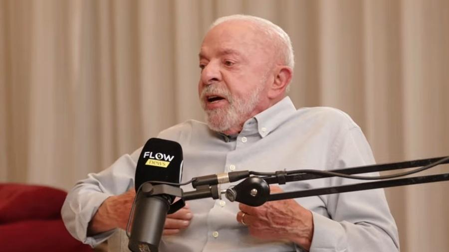 Presidente Lula é entrevista no Flow Presidente Lula é entrevista no Flow