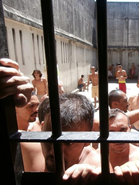 Presidiários do Ceará fotografados em inspeção feita pelo CNJ - 21.dez.2018 - Paulo Irion/ Juiz de Direito/Folhapress