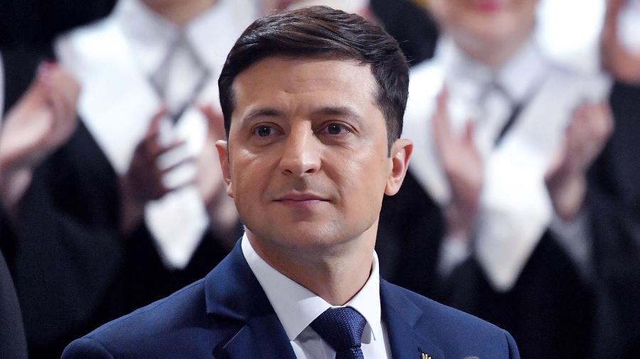 Comediante Volodymyr Zelensky venceu eleição e é o novo presidente da Ucrânia - Reprodução