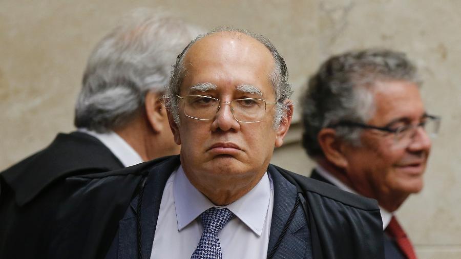 O ministro Gilmar Mendes, do STF, durante julgamento - Dida Sampaio/Estadão Conteúdo