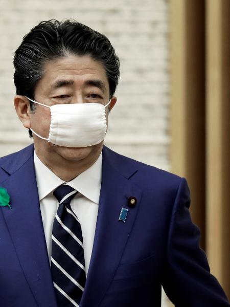 Premiê japonês, Shinzo Abe, em Tóquio - 