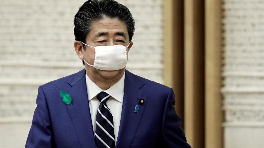 Premiê japonês, Shinzo Abe, em Tóquio - 
