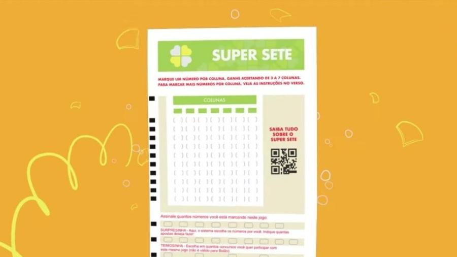 Super Sete 47: a nova modalidade das Loterias Caixa acumulou e prêmio subiu para R$ 450 mil - Reprodução/YouTube