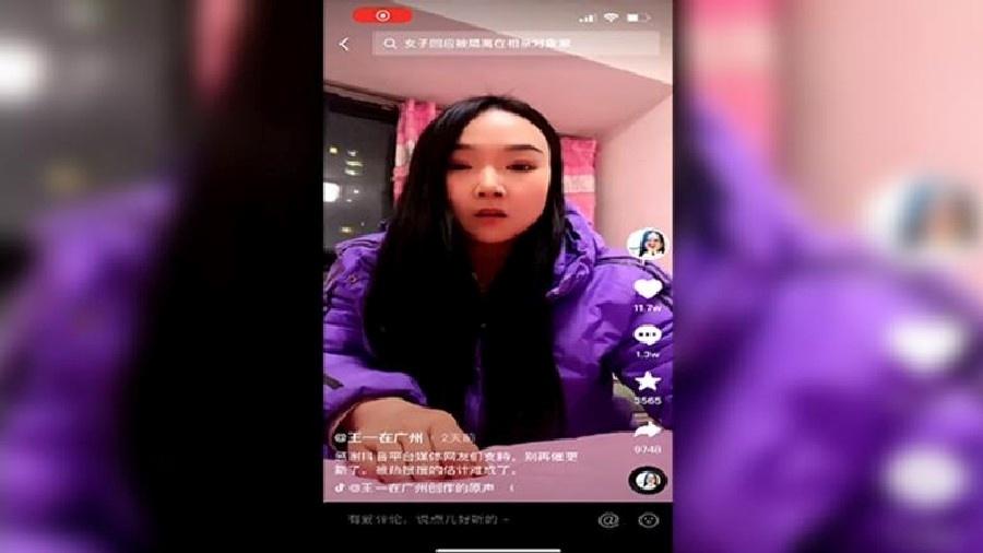 Wang compartilhou nas redes sociais detalhes de seu estranho encontro durante o lockdown - Reprodução/Redes Sociais