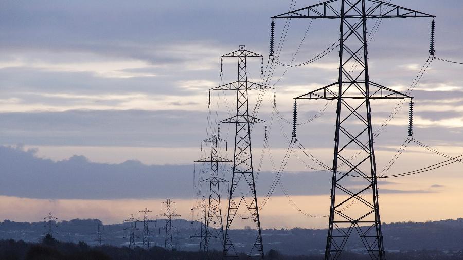 Rede elétrica, energia - Getty Images/iStock