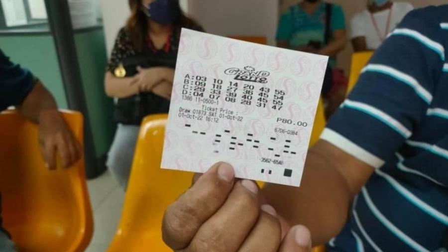 Loteria filipina teve números múltiplos de nove sorteados - Divulgação