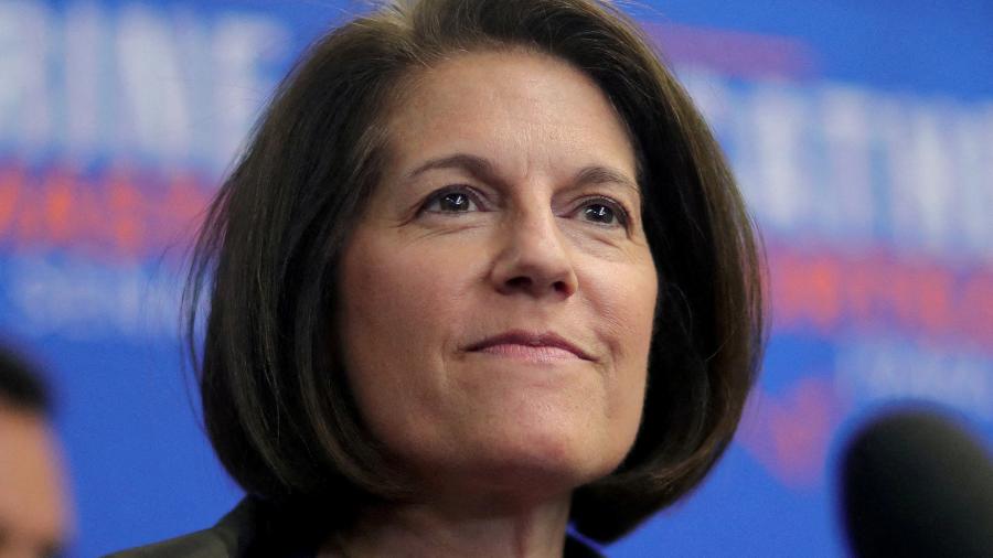 A senadora democrata Catherine Cortez Masto  - DAVID SWANSON/REUTERS