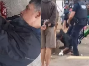 Homem é agredido por GCMs em retirada de itens de moradores de rua em SP