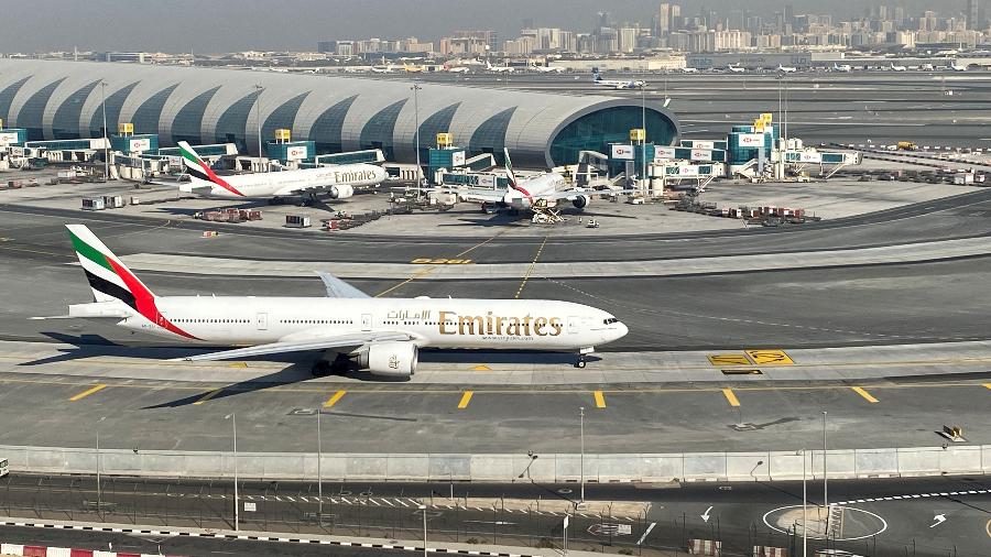 Aeronaves da Emirates - REUTERS/Abdel Hadi Ramahi/File