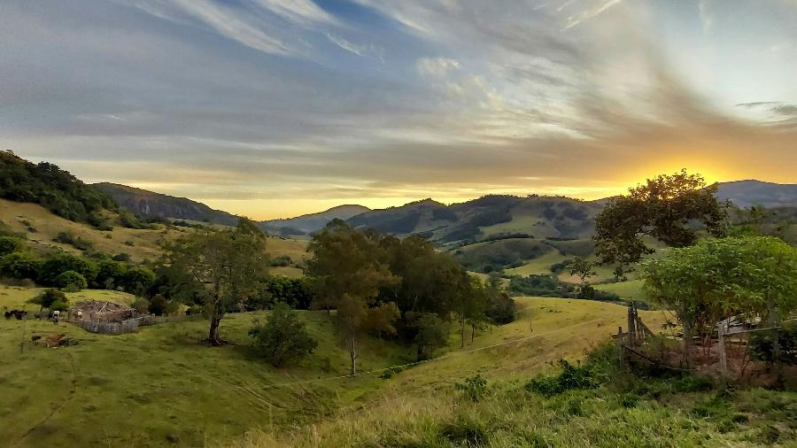 Paisagem rural em Baependi (MG)