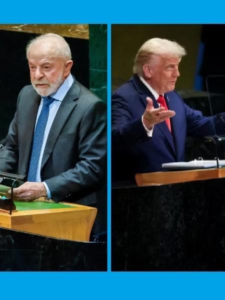 Lula e Trump na ONU