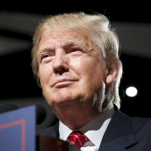 Pré-candidato à Presidência dos Estados Unidos Donald Trump