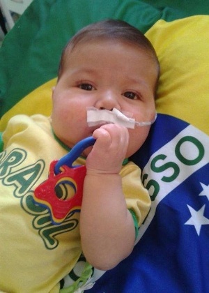 Pedrinho nasceu em 14 de julho de 2014 e passou a vida toda internado no Hospital Felício Rocho - Divulgação
