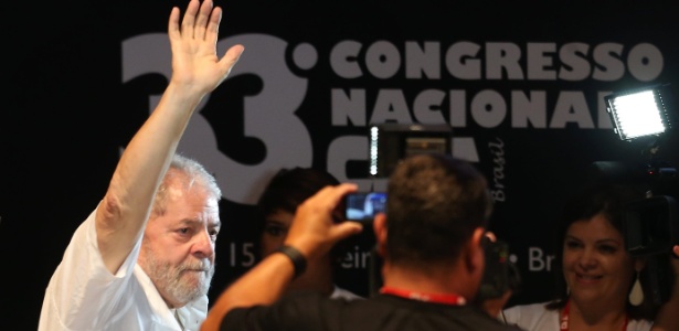 O ex-presidente Luiz Inácio Lula da Silva participa de seminário de educação em Brasília - André Dusek/Estadão