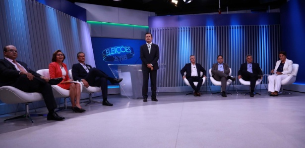 Resultado de imagem para Em debate no Distrito Federal, candidatos declaram apoio a Jair Bolsonaro