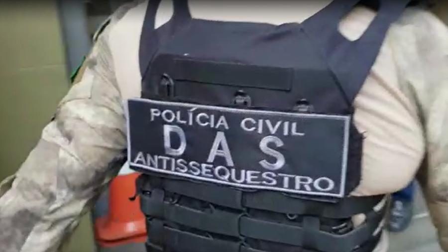 Cinco homens foram identificados como autores de um sequestro ocorrido em julho - Divulgação/Polícia Civil