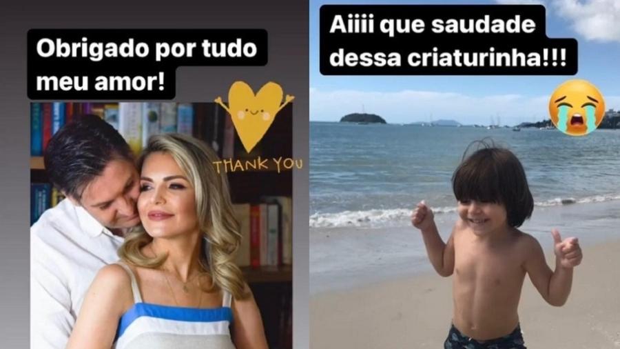 Carlos Bastian diz que dor da perda da esposa Mariana de Abreu Bastian e do filho Ricardo é "imensurável" - Reprodução/Instagram