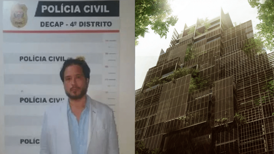 Empresário, que é cidadão americano, foi preso em flagrante por importunação sexual - Reprodução/Polícia Civil de SP/Rosewood Hotels