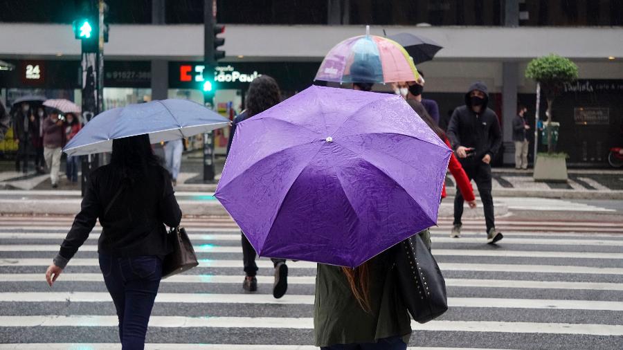 Avanço de frente fria deve provocar chuva para grande parte do país. - Getty Images