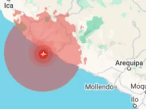 Terremoto de 6,3 de magnitude atinge o litoral sul do Peru