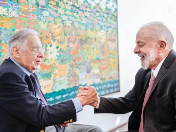 Lula visita FHC em São Paulo