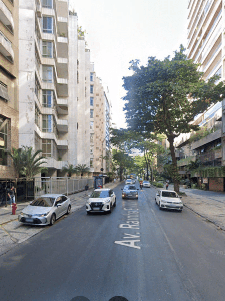 Apartamento alugado pelo grupo fica na Avenida Rainha Elizabeth, em Copacabana - Reprodução/Google Maps