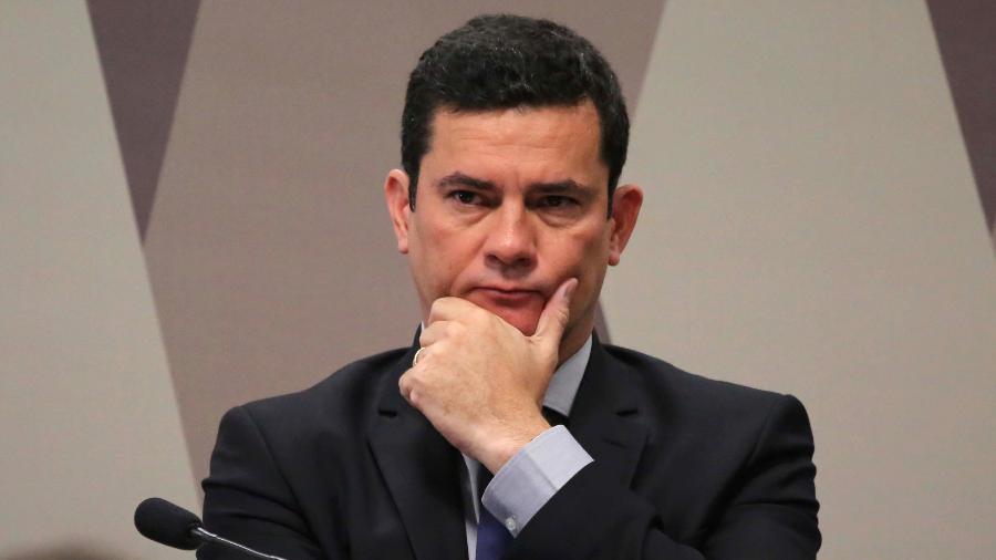 19.jun.2019 - O ministro Sergio Moro - Fátima Meira/Futura Press/Estadão Conteúdo