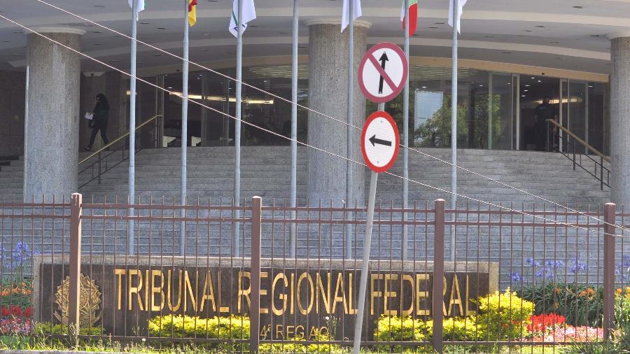 Sede do TRF-4 (Tribunal Regional Federal da 4ª Região), em Porto Alegre - José Carlos Daves/Futurapress/Estadão Conteúdo